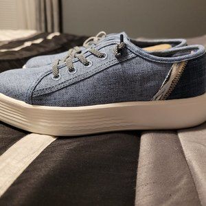 Womens Hey Dude Cody Craft Blue Size 5